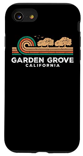 iPhone SE (2020) / 7 / 8 Vintage Garden Grove Sunset California Souvenir Case