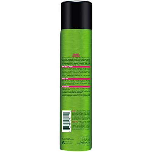 Image of Garnier Fructis Style Volume Anti-Humidity Hairspray, Extra Strong Hold, 8.25 oz.