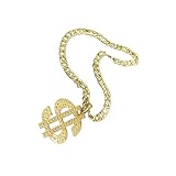 VERDANVERSE Elegante Verstellbare Hundehalskette Mit Goldenem Dollarzeichen-anhänger Modisches Haustier-halsschmuck-Accessoire Für Besondere Anlässe Und Alltag Komfortabel Und Auffällig