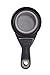 Dexas Pets Collapsible KlipScoop Collapsible Dry Dog Food Scoop and Dog Food Bag Clip, 1 Cup Capacity, Light Gray (PW660432429)