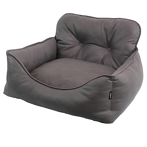 Nobby 61931 Komfortbett eckig ENOCK dunkelgrau L x B x h: 75 x 70 x 22/38 cm