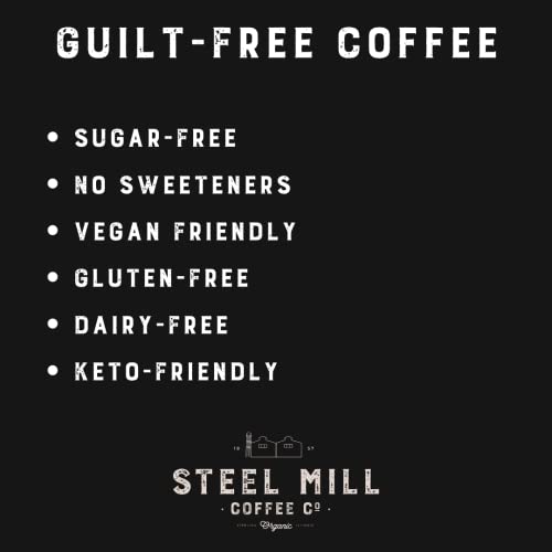 Steel Mill Coffee Co. Café en grano sabor crema de coco 2lb miniatura 2