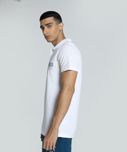 Image of Puma Men's Graphic Print Slim Fit T-Shirt