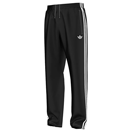 adidas Träningsoverall herr träningsbyxor brandbird svart/vit S