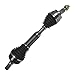 Detroit Axle - AWD Front CV Axles for 2014-2022 Jeep Cherokee, CV Axle Shafts Assembly 2015 2016 2017 2018 2019 2020 2021 Replacement