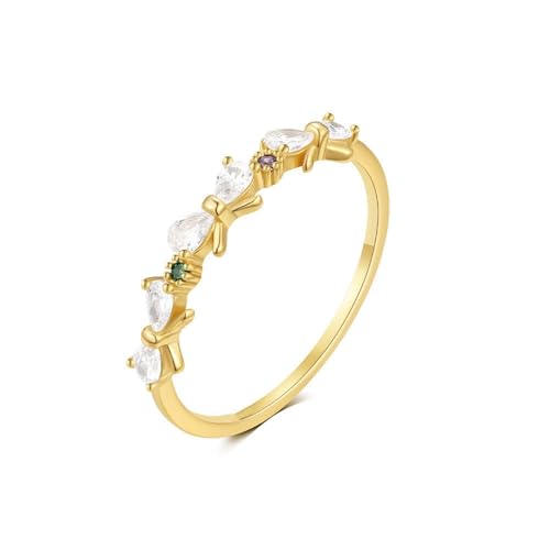 Moissanite bague or jaune 9K 14K alliance idéale pour lesbienne