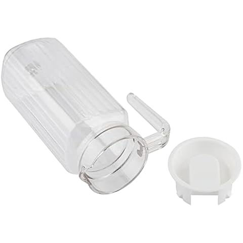 Jarras de plástico transparente Duokon (2 piezas, 800 ml) Cover