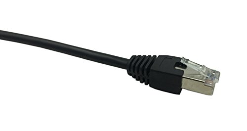 Cerrxian 4351120039 Rj45 Male To Female Lan Ethernet Network Cat 5E Panel Mount Cable thumb #2