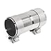PALOZO 2.25 to 2.25 inch Exhaust Adapter with Clamp Stainless Steel, 2.25