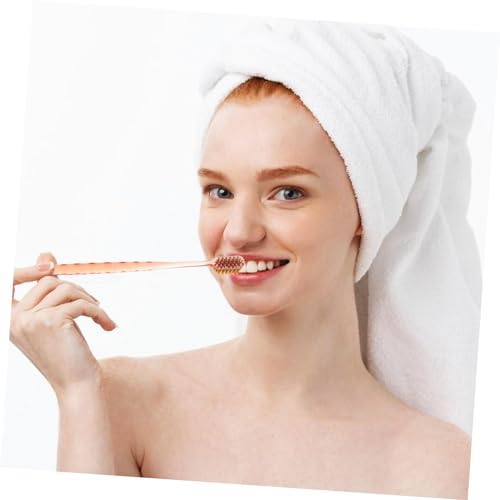 FOMIYES 12 Stück Ergonomische Soft Zahnbürsten mit Breitem Bürstenkopf für Erwachsene Wasserabweisend Langlebig für Reisen und Camping Geeignet – Bild 4