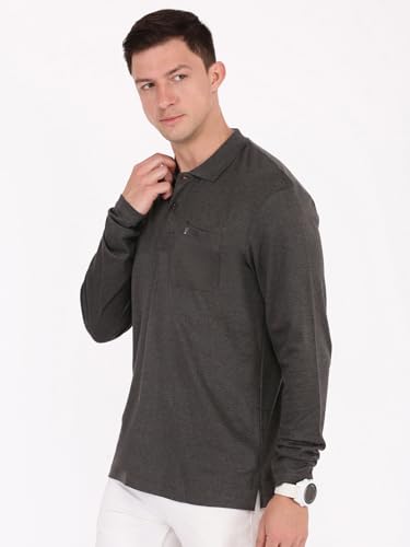 Image of Macroman M-Series Men's Solid Regular Fit T-Shirt