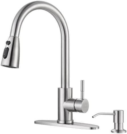 Review: WOWOW Stainless Steel Pull Down Kitchen Faucet