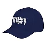 Indica Plateau Team Ruiz Navy Blue Adjustable Unisex Baseball Cap Hat
