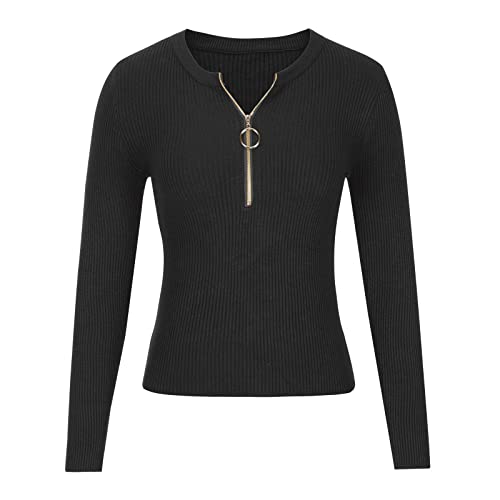 Camisas básicas para mulheres outono inverno manga longa gola redonda suéter tops blusa feminina 202