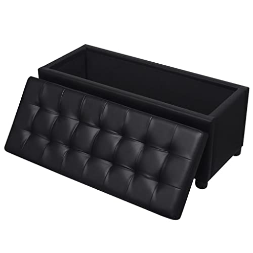 Banc de rangement en simili cuir pour optimiser l'espace - 7