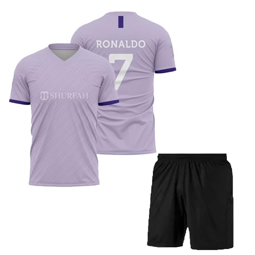 Ronaldo 7 Football Jersey Shorts(Kid's, Boy's& Men)