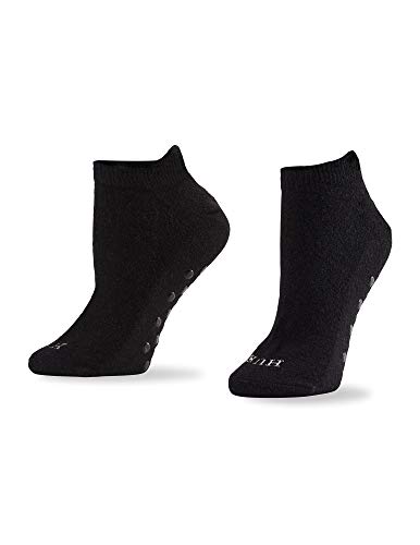 Image of HUE Women's Cozy Sock With Grippers 3 Pair Pack