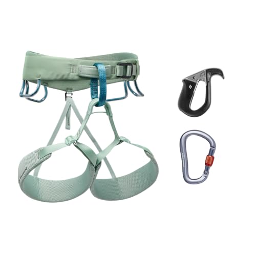 Baudrier Black Diamond W Momentum Harness pack complet avec ATC Pilot