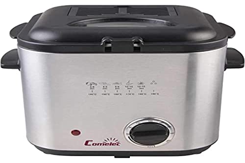 Friteuse Comelec FR1262 pour réussir des frites sans projection d'huile