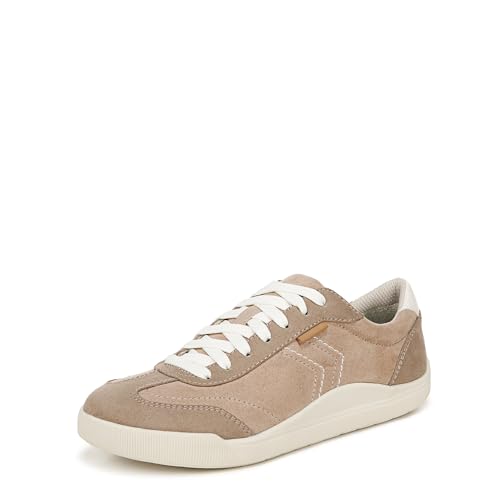 Dr. Scholl's Shoes Women's Be True Sneaker Taupe Microfiber 7.5 M