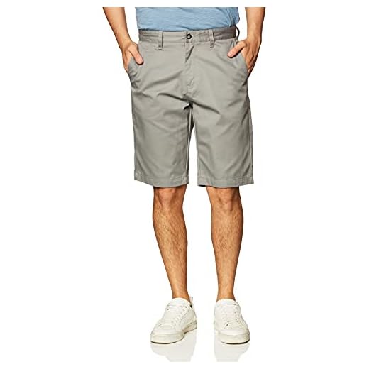 Volcom Men's Vmonty Chino Shorts, Moonbeam, 34