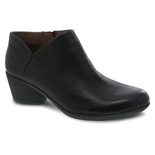 Dansko Women's Raina Black Burnished Nubuck Bootie 7.5-8 M US