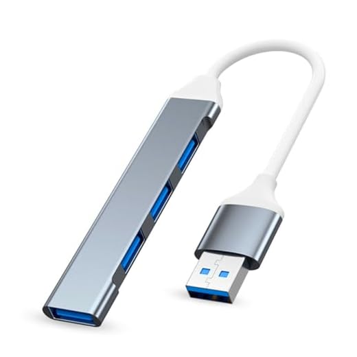 Hub Usb 3.0 4 Portas Usb 3.0 Para Computador Celular Tablet Notebook 5 Gbps liga de alumínio Premium - PARRON