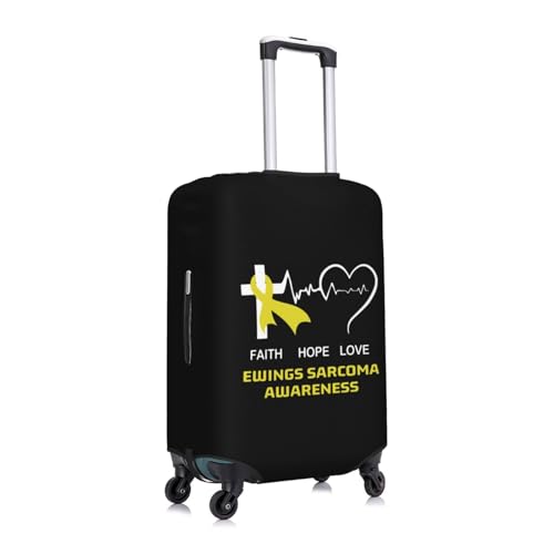 Ewings Sarcoma Awareness Travel Luggage Cover Suitable for 18-32 inch Luggage Cases3