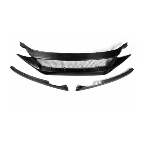 Grille avant supérieure Civic en ABS pour remplacer une calandre cassée ou usée - 4