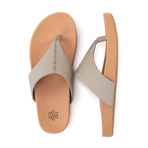 Image of The Sak Everly Slide Sandal - Women's Flat Fashion Slides with Soft Cushion Sole - Beach Slip On Sandals For Everyday