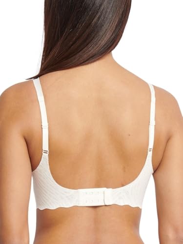 Sloggi Damen Sloggi Zero Feel Bliss Soft Bra, Silk White, XL – Ansicht 3