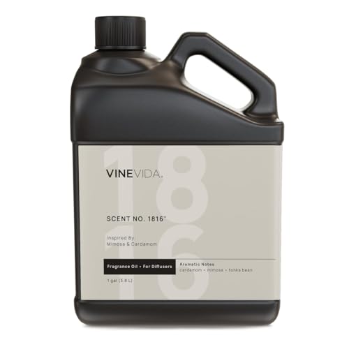 VINEVIDA [128 Oz] Inspired by: Mimosa & Cardamom; Diffuser Oil Refill | Premium Scent Diffuser Oil for Home | Non-Toxic Fragrance