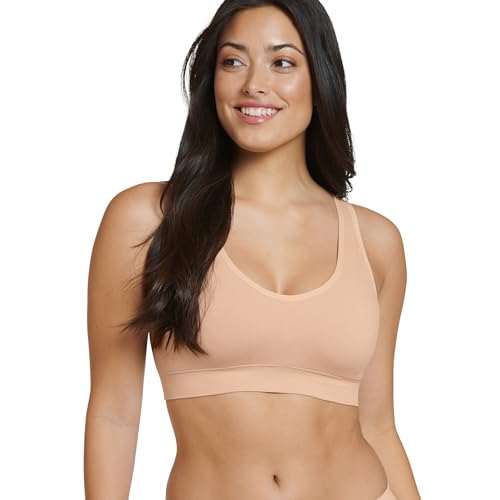 Jockey Women's Bra Seamfree Cotton Blend Light Support Bralette