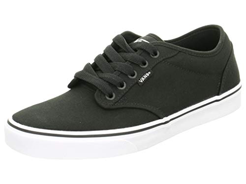 Vans Atwood Canvas Sneaker Sneakers, Schwarz Ripstop Black Ebony Ved, 46 EU, Lona Negra Blanco Negro, 41 EU