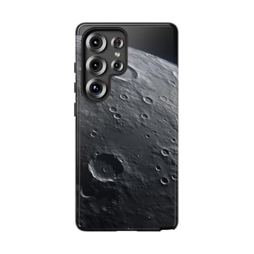 Coque Samsung S25 Ultra lune cratérée l'éclat brillant luxe