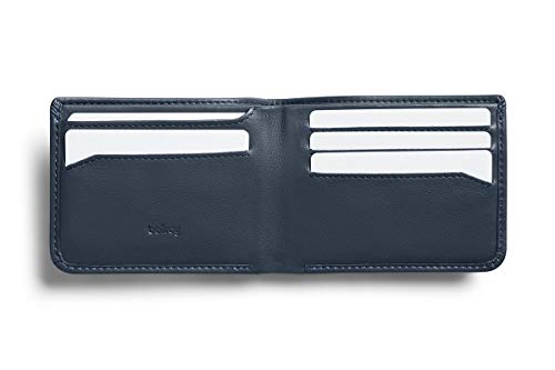 Bellroy Hide & Seek, Slim Leather Wallet, Rfid Editions Available (Max. 12 Cards And Cash) - Basalt #TOP1