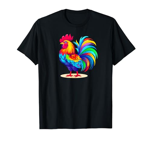 Rooster Country Decor Chicken Gallo Farm Hahn Gockel Camiseta