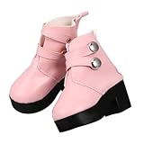 Calzado de moda: los zapatos de muñeca de moda de pu son modernos y elegantes, lo que los convierte en un artículo imprescindible para cualquier muñeca a la moda, botas altas de pu para muñecas, zapatos de muñeca para muñecas de moda