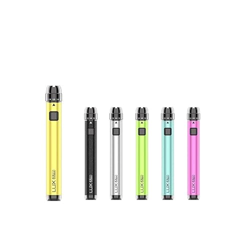 F|CU[ Yocan LUX MAX 510 Twist Battery 900mAh yType-cP[utz eʃobe[ cCXg obe[ y^ 510Ki 510Xbh dq^oR dqVAPE VAPE CBD Vapori
