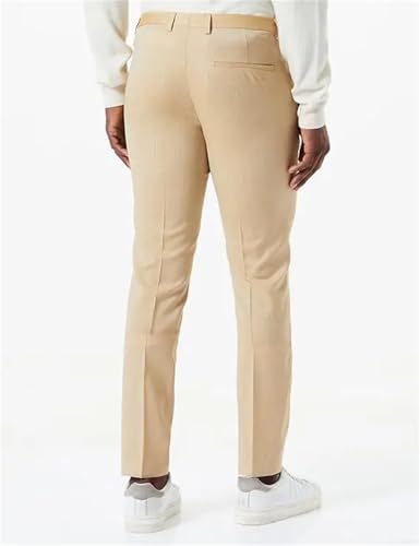 Men's 2-Piece Slim Fit Suit Set | 1-Button Jacket + Pants with Tie for Wedding/Business2