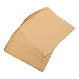 Hemoton 100 Piezas bolsas kraft bolsas papel marrón bolsa galletas panadería bolsas bocadillos bolsa del almuerzo bolsas...