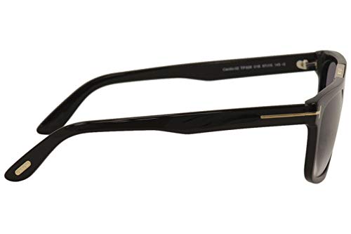 Sunglasses Tom Ford FT 0628 Cecilio- 02 01B shiny black/gradient smoke, 57-15-1453