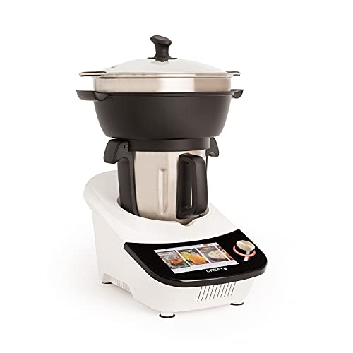 CREATE / CHEFBOT TOUCH LARGE / Intelligente Küchenroboter mit Dampfkorb / Touchscreen TFT 7¨ / Edelstahlschüssel 3L / 12… – Bild 8