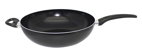 Poêle wok 32 cm Prima Cucina grand volume anti-projection - 2