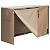 VIVOHOME Waterproof Log Rack Cover, Heavy Duty 600D Oxford Outdoor Firewood Storage Cover with Zipper and Hook Loop Tape (Log Rack not Included) Black and Brown