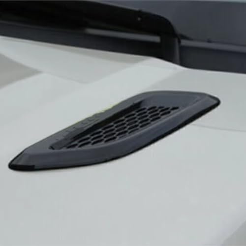 Grille de capot Evoque 2015 noir brillant grille aération auto