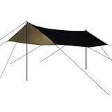 YDHSIKK - Tienda de campaña portátil para exteriores, lona de camping, tienda, hamaca, toldo de lluvia, al aire libre para senderismo, pesca, pícnic (500 x 292 cm)