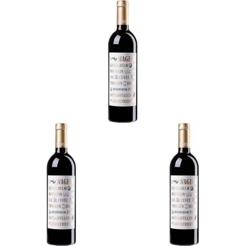 Weingut Wageck Pfaffmann Cuvée Wilhelm Kalkmergel Wein trocken (1 x 0.75 l) (Packung mit 3)