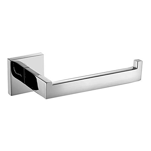 Preisvergleich Produktbild Homovater Modern Edelstahl SUS304 Toilettenpapierhalter Wandhalterung Klorollenhalter Badezimmer Klopapierhalter Hochwertiger Toilettenpapierrollenhalter,Chrom Finish