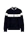 Sergio Tacchini Damarindo Velour Track Jacket- Maritime Blue, LG